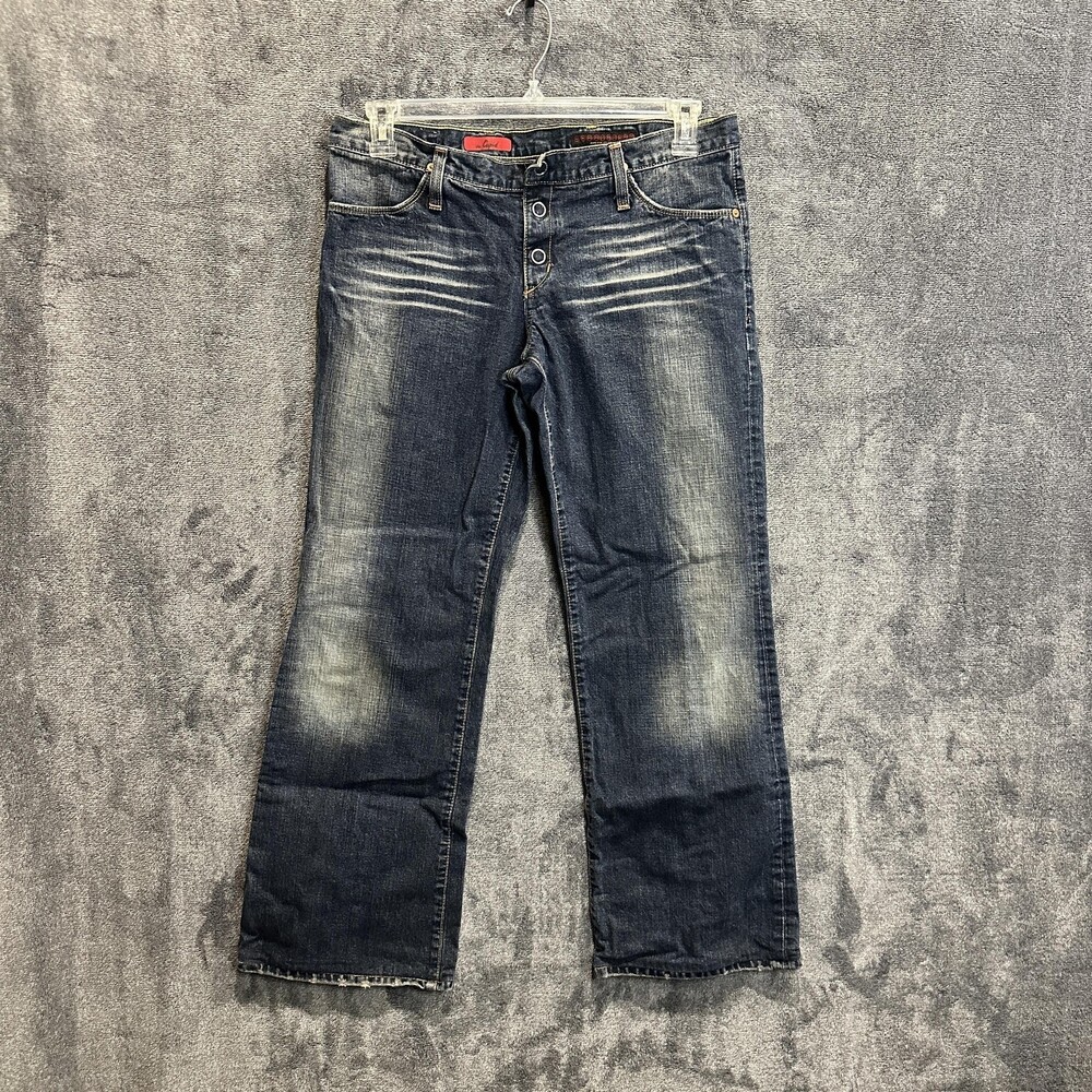 AG Adriano Goldschmied Jeans Womens 30 The Cupid Made in USA Bootcut Flaw